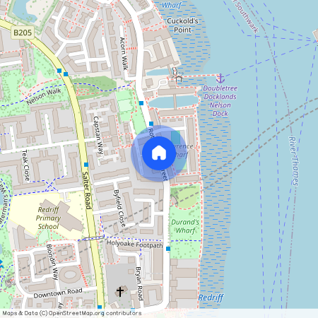 Timbrell Place, Surrey Quays, London, SE16