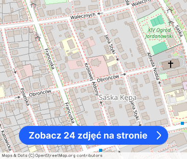 Czteropokojowy apartament Saska Kępa - Zdjęcie 1