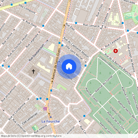 Rue Fauvet, Francja, Paris