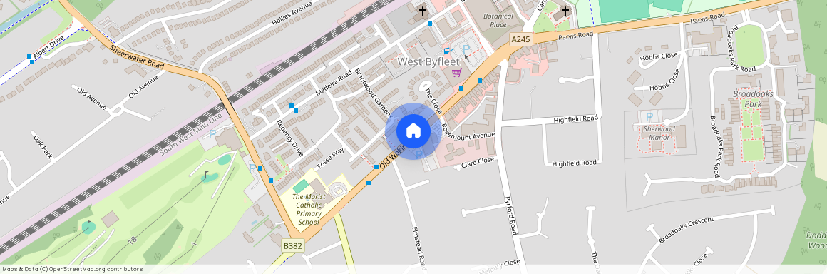 Old Woking Road, West Byfleet, KT14