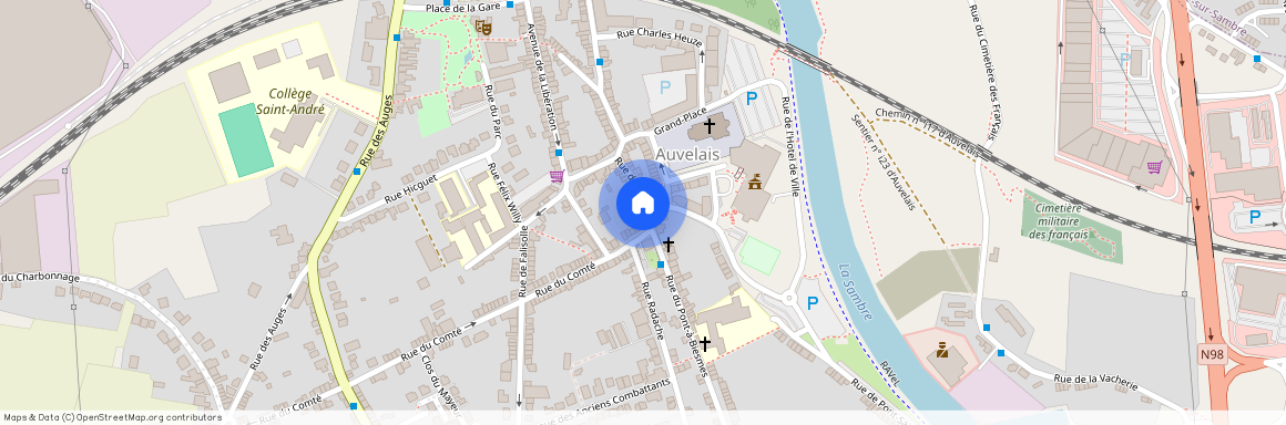 Rue du Centre 33 1, 5060 AUVELAIS, België