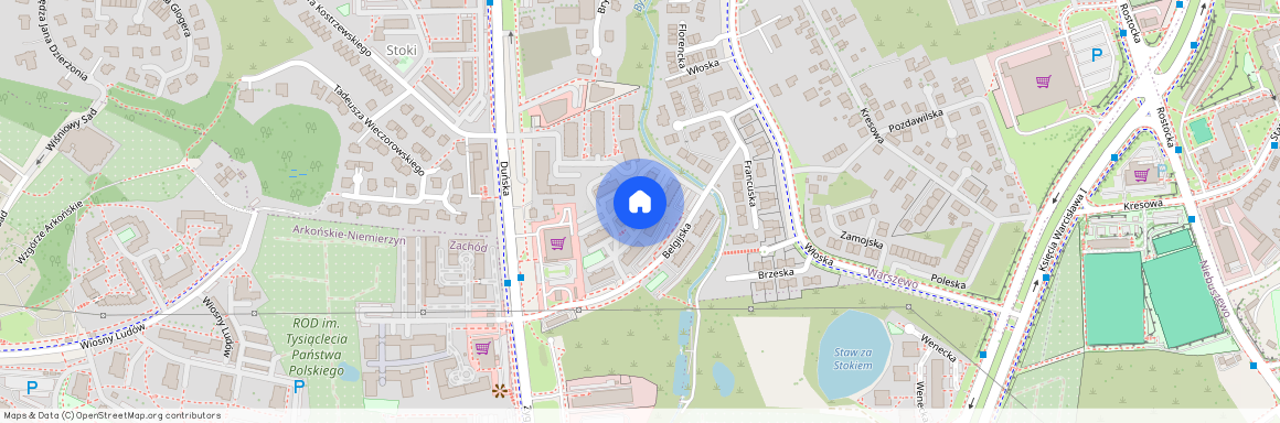 ul. Belgijska, Szczecin Warszewo