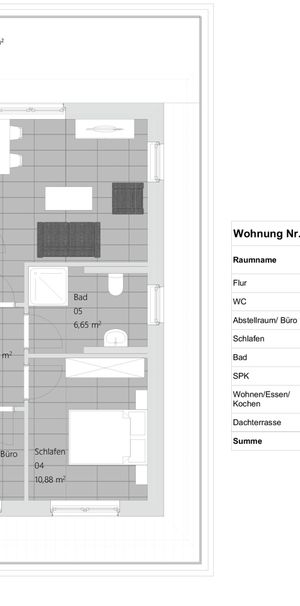 Neubau: Penthouse mit großer Dachterrasse - Foto 1