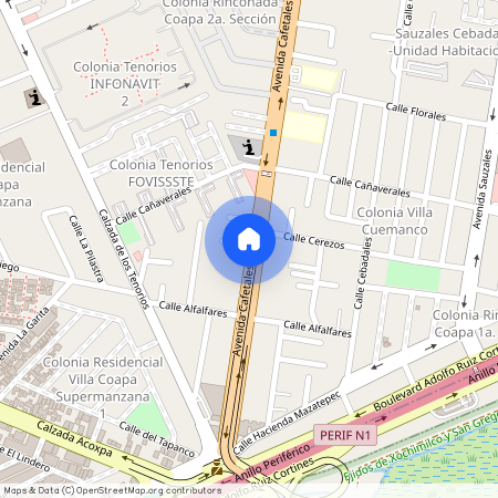 Cafetales, 189 Casa 8, Granjas Coapa, Tlalpan, Ciudad De México, 14330