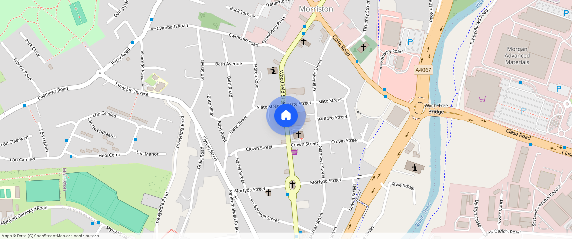 **, Flat 9, Woodfield Street, Morriston, Swansea, West Glamorgan, SA6 8BA