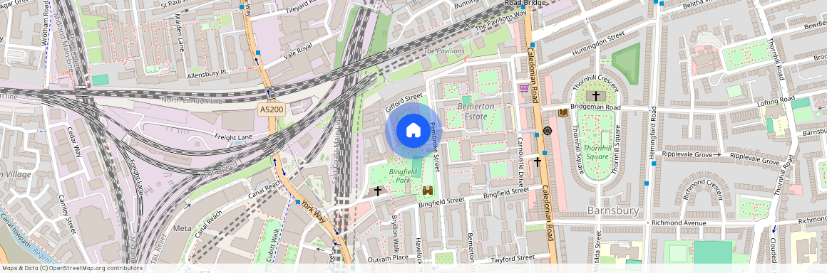 St William's Court, King's Cross, Islington, 1 Gifford Street, London, N1