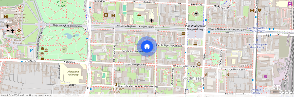 Karola Szymanowskiego 14, Częstochowa, Śródmieście