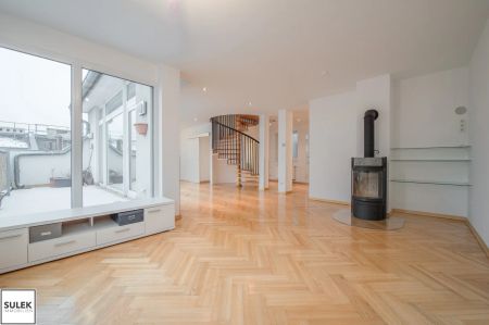 Befristete luxuriöse Dachgeschosswohnung im Stilaltbau - Blick über die Dächer Wien's - ab 1.12. - Photo 2