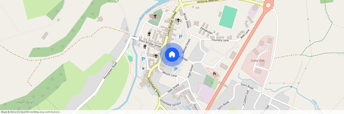 Great Oak Street, Llanidloes, Powys, SY18