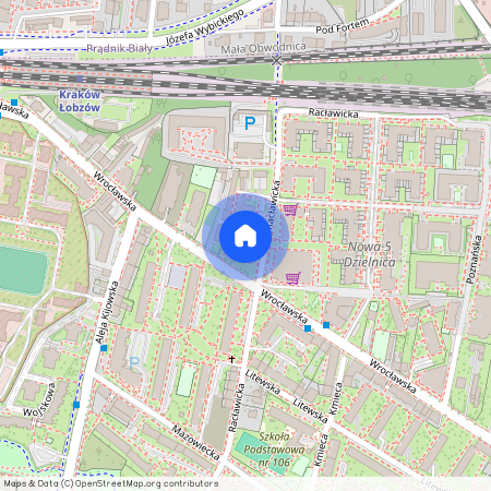 ul. Wrocławska, Krowodrza, Krowodrza, Kraków, małopolskie