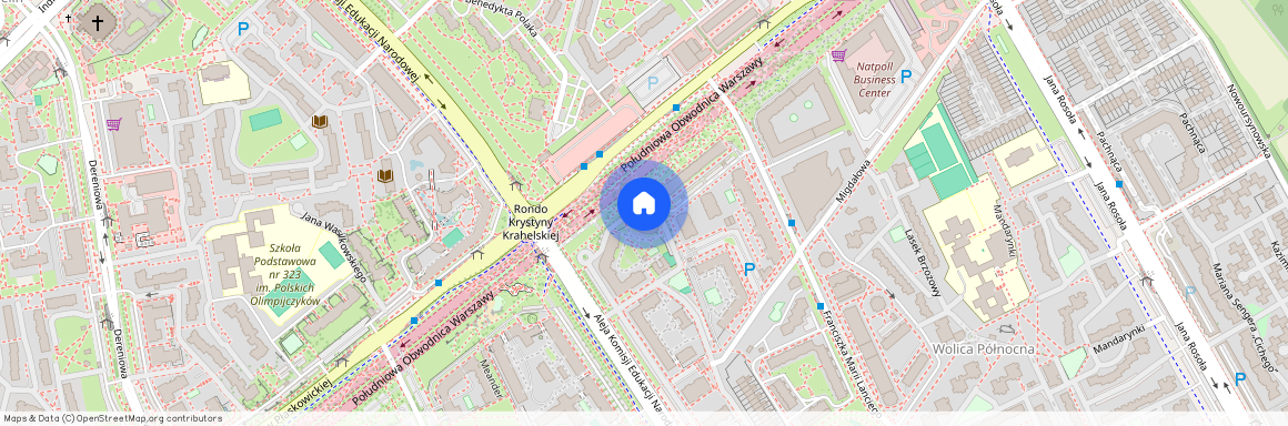 al. Aleja Komisji Edukacji Narodowej, Natolin, Ursynów, Warszawa, mazowieckie