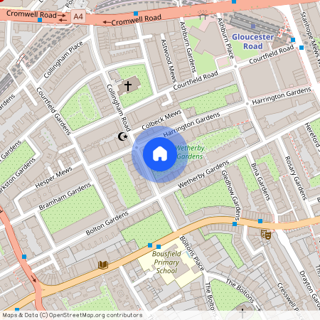 Harrington Gardens, South Kensington, London, SW7