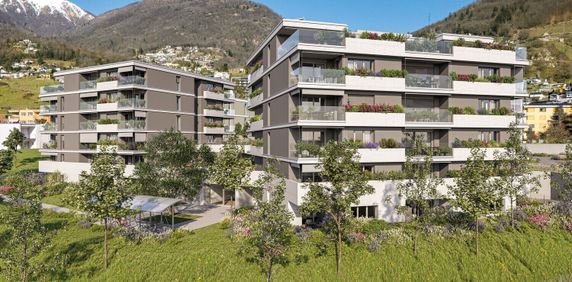 RESIDENZA HEDERA - PRIMA LOCAZIONE DI APPARTAMENTI MODERNI A TENERO-CONTRA - Foto 2