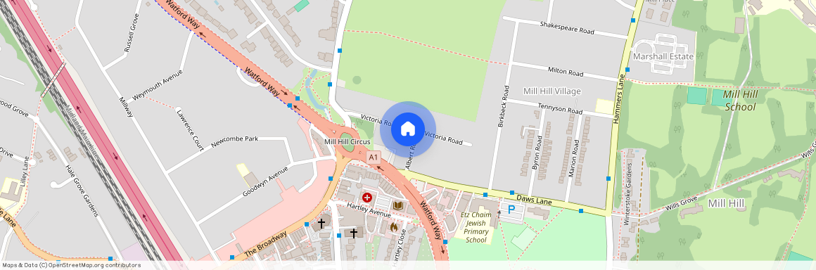 Albert Road, Mill Hill, London, NW7