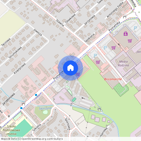 Poznańska 88, Poznański (pow.), Dopiewo (gm.), Skórzewo