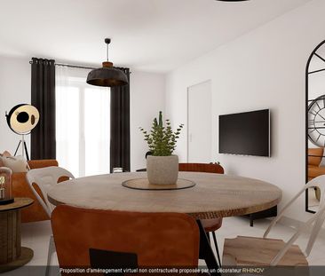 location Appartement T2 DE 41.72m² À NOISY LE SEC - Photo 2