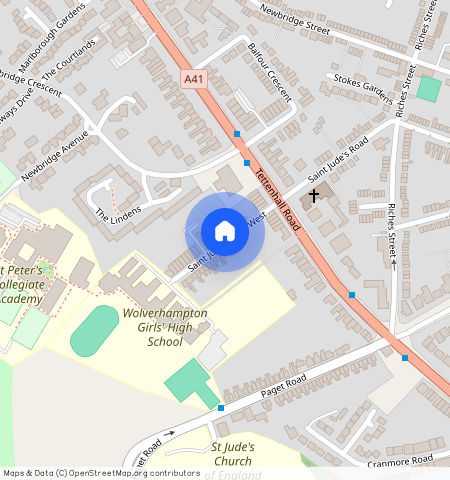 St. Judes Road West, Wolverhampton, WV6