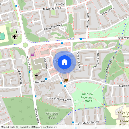 The Stow, Harlow, Essex, CM20