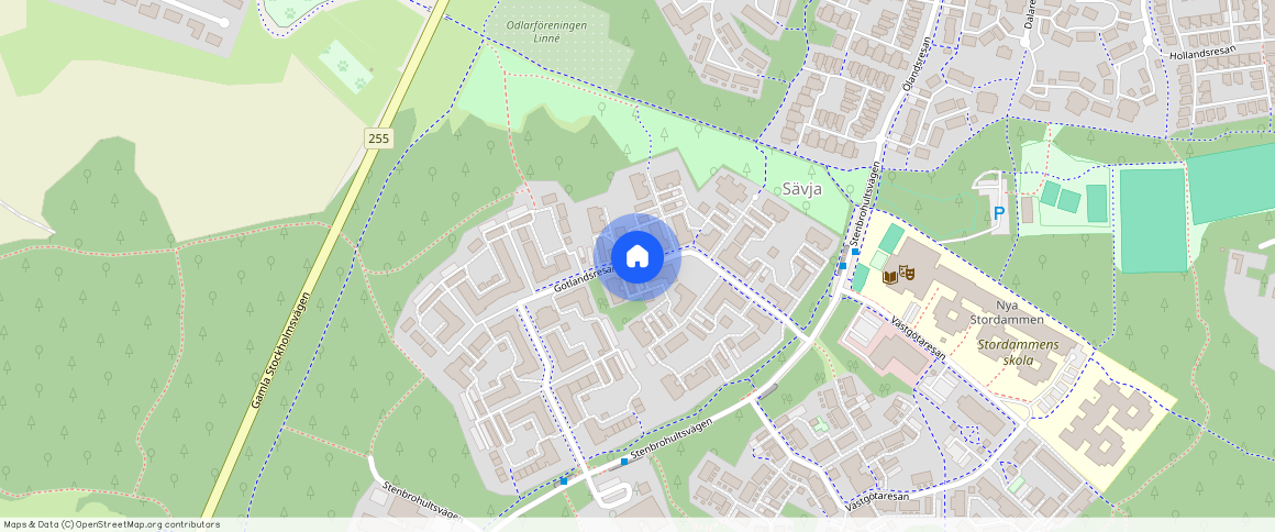 Gotlandsresan, Uppsala