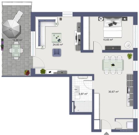 Wohnen mit Klasse - Foto 3