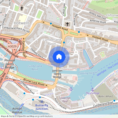 Britannia Buildings, Merchants Road, Hotwells, Bristol, BS8