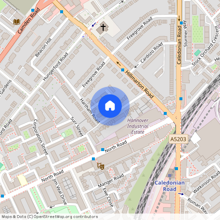 Hartham Road, London, N7