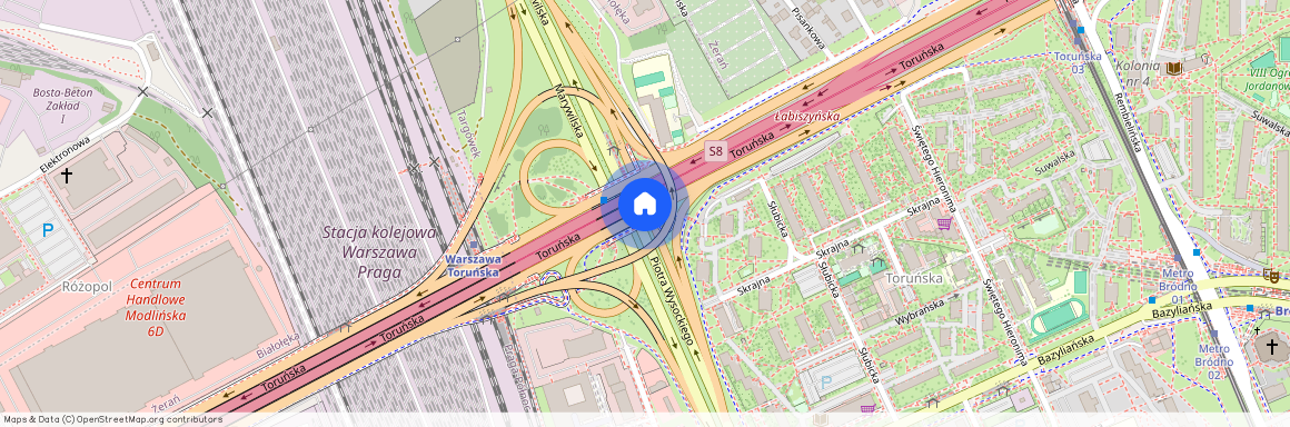 ul. Toruńska, Bródno, Targówek, Warszawa, mazowieckie