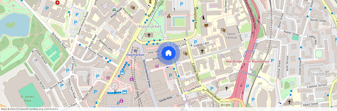 Ridley Place, City Centre NE1