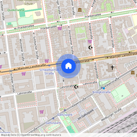 Mainzer Landstraße 323, 60326 Frankfurt am Main - Gallusviertel