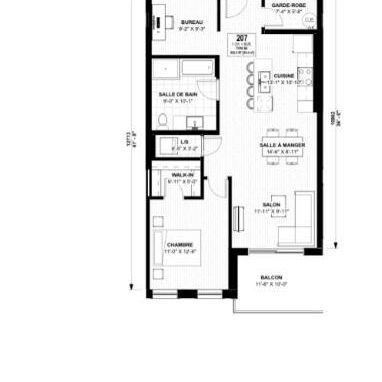 1 CH - 1 SDB - Gatineau - $2,350 /mo - Photo 4