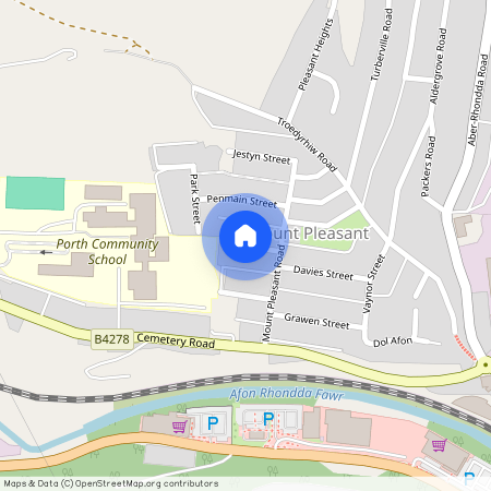 Upton Street, Mount Pleasant, Porth, RCT, CF39