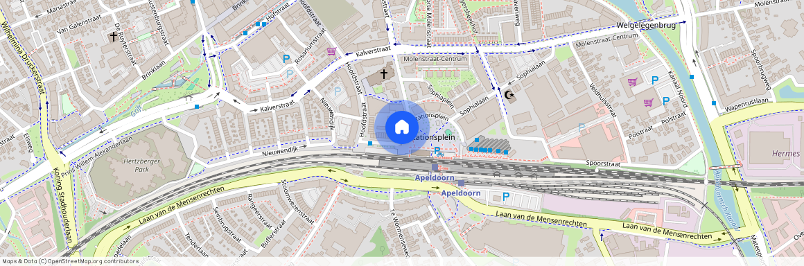 Binnenstad, 7311 NX, Stationsplein, Apeldoorn