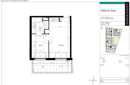 Location Appartement 2 pièces 37m² CHATENAY MALABRY 92290 - Photo 3