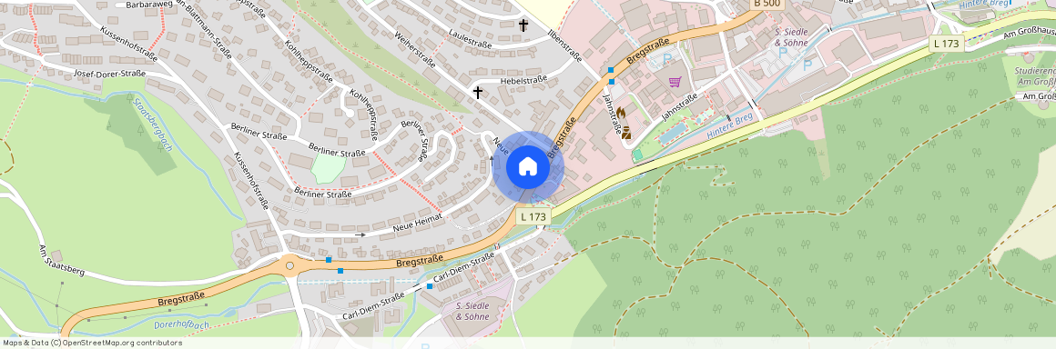 Bregstr.42, 78120 Baden-Württemberg - Furtwangen