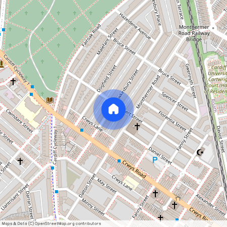Tewkesbury Street, CF24 4QQ, Cathays