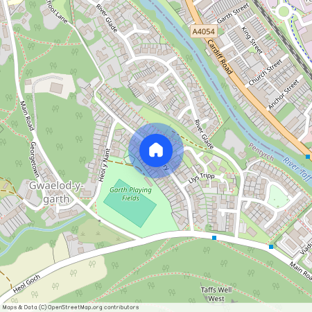 Heol Berry, Gwaelod-y-garth, Cardiff