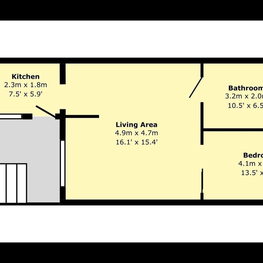 1 Bed Flat, Brigstocke Road, BS2 - Photo 1