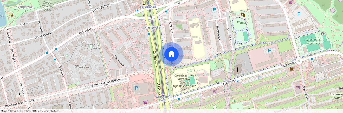 ul. Chłopska 34, Przymorze Małe, Gdańsk, pomorskie