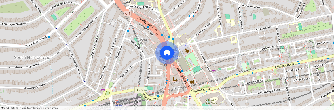 Finchley Road, Swiss Cottage NW3