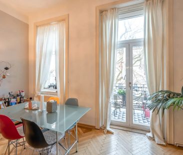 ab 1.7.: traumhafte 3-Zimmer-Altbauwohnung mit Balkon in der Brühle... - Photo 6