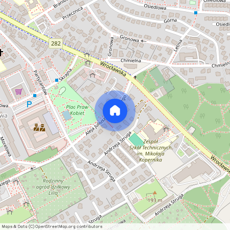 AL. Ałowackiego 3, Centrum, Zielona Góra, lubuskie