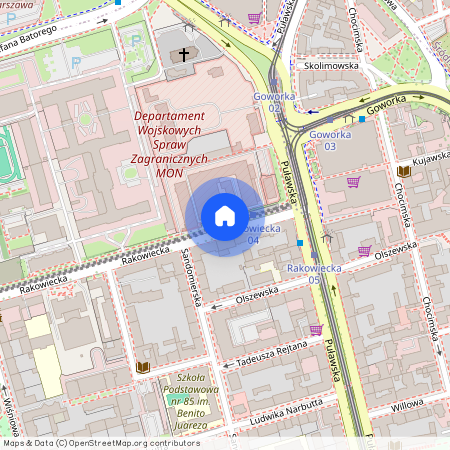 ul. Puławska, Stary Mokotów, Mokotów, Warszawa, mazowieckie