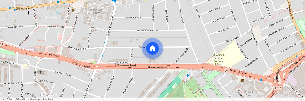 Flat 2, W4 4QP, London