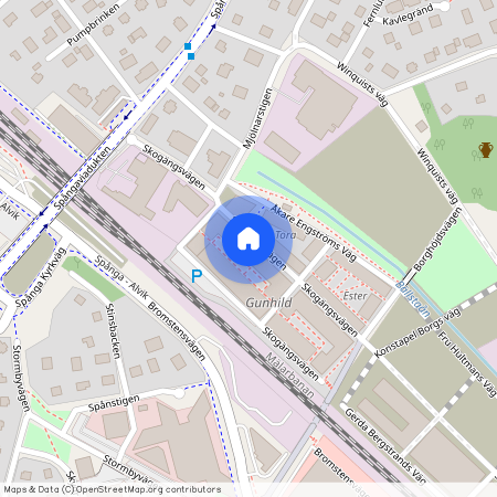 Stockholm, Skogängsvägen, 39 C, 16348, Spånga