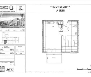 Location Appartement 2 pièces 46m² - Photo 3
