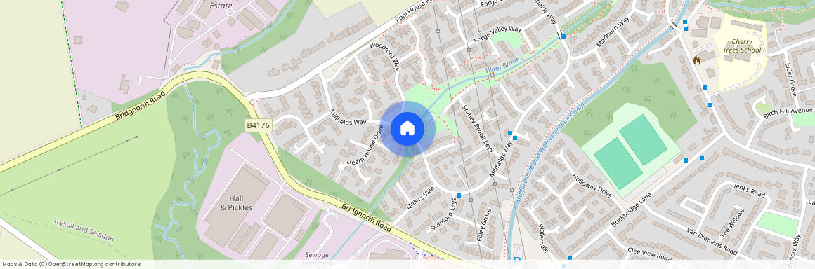 WOMBOURNE, Millfields Way