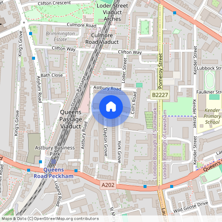 Colls Road, Peckham, London, SE15