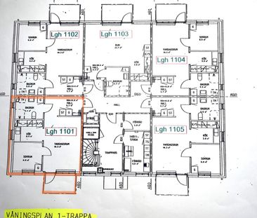 2 rok, Älvgatan 14, lgh 1101 - Foto 1