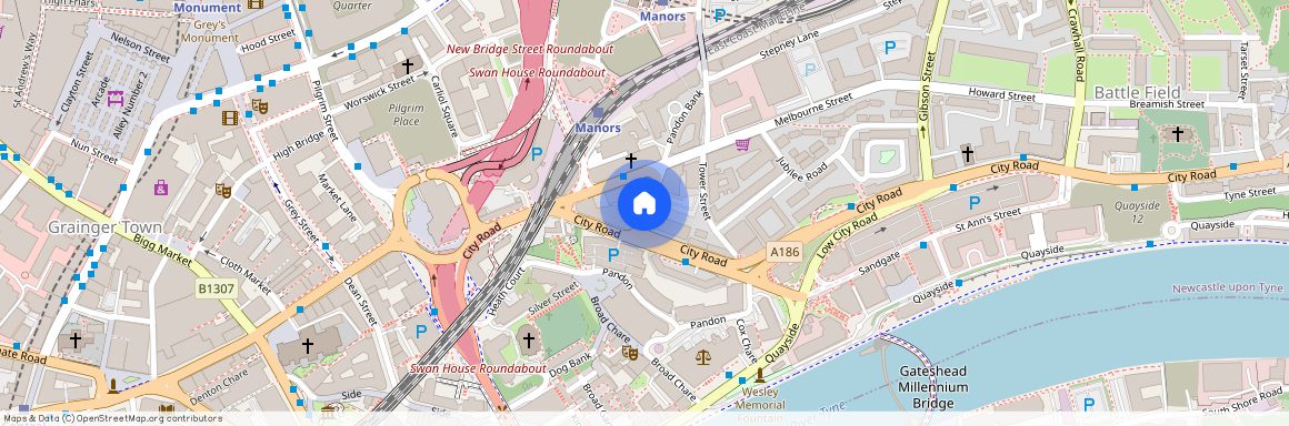 Pandon Bank, Newcastle NE1