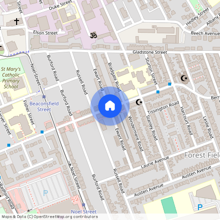 Ewart Road, Nottingham NG7